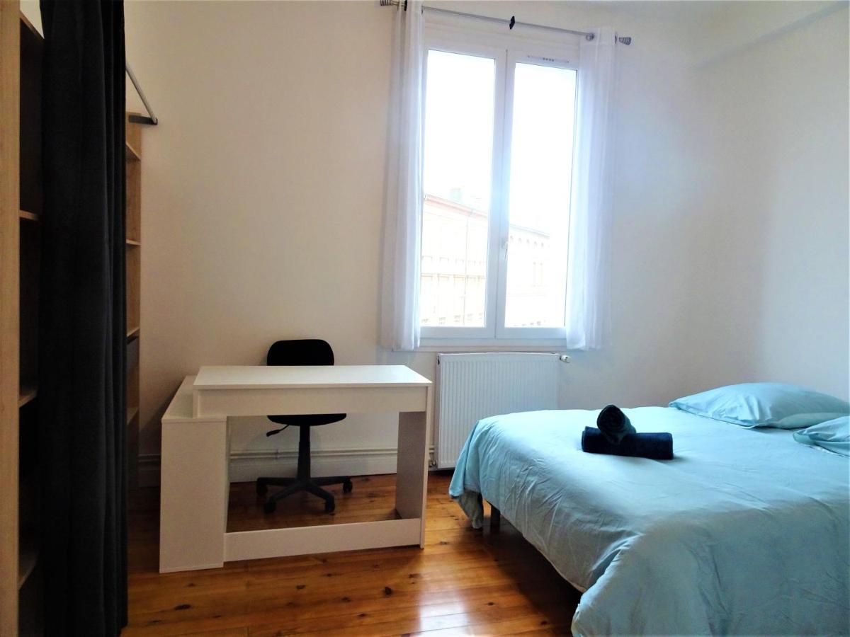 Chambre Privee Et Spacieuse Au Sein D'Un Logement Partage - Central, Quartier Villebourbon - 3 Chambres Doubles - 2 Balcons - Places De Stationnements Gratuites - 5 Min A Pied Gare Et Hypercentre Montauban Zewnętrze zdjęcie